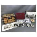 Antique Photos, Lily White Box, Mikado Pocket