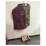 Vtg Soft Cat Carrier Bag & Samsonite Garment Bag &