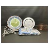 Copper Tea Bag Storage, Enamelware Plates&more!