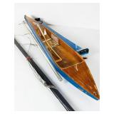 Ice Boat /ice Yacht, With Sail, Mast & More!