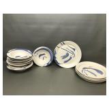 Handmade Artisan Ceramic Diningware Signed Desen