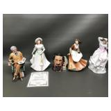Royal Doulton Jacqueline Bone China Figurine &more