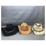 Straw Cowboy Open Weave Hat & More