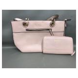 Nicole Miller Shoulder Bag & Matching Wallet
