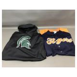 Kids Xl Michigan Hoodie & Tigers Shirt