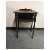 Antique Wooden Telephone Stand