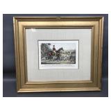 19th Century John Mytton Esq Of Halston Engraving