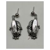 Stunning Sterling Silver Art Deco Earrings
