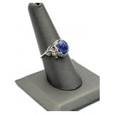 18k & .925 Sterling Silver Ring