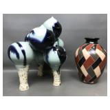 Eddy Tatino Nicaragua Vase & Artisan Ceramics