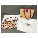 Brighton Wicker & Ladybug Bag
