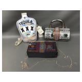 Novelty Rhinestone Us Currency Clutch Purses& More