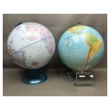 Globemaster & Vintage Replogle 1973 World Globes
