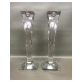 Mikasa Lead Crystal Candleholders