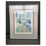 Michelle Changin Murphy Signed 1993 Watercolor