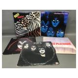 Kiss Vinyl Records Including Animalize & Double