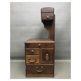 Antique Japanese Sewing Box