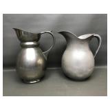 Pewter & Aluminum Pitchers