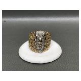 Tested 14k Gold Statement Ring