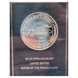 Sterling Silver Hale Bopp Commemorative Coin