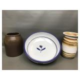 Vintage Signed Drip Glaze Pottery Vase & More!