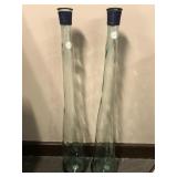 Versos De San Miguel Spainish Recycled Glass Vases