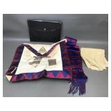 Antique Leather Portfolio Pouch