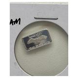 1 Gram .999 Fine Silver Bar
