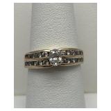 14k Gold & Diamond Ring