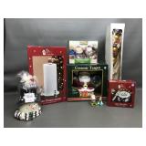 Debbie Mumm, Ceramic Santa Tea Pot & More!