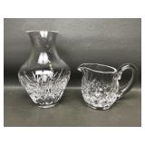 Waterford Vase & Pitcher