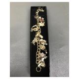 Kirks Folly Gold Charm Bracelet