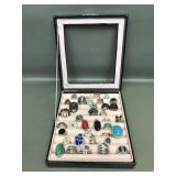 Vintage & Modern Costume Jewelry Statement Rings
