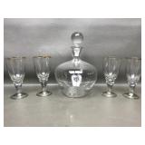 Bistro Glasses & Decanter Set Of 6