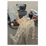 Lighted Reindeer Christmas Yard Motorized