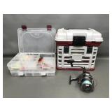 Daiwa Takara Fishing Reel, Tackle Box & More