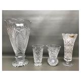 Waterford Crystal Seahorse Footed Vase & More!