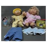 Vtg Cabbage Patch Dolls, Looney tunes glass & More