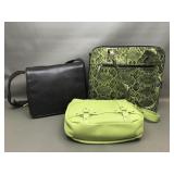 Buxton Faux Python Snakeskin Tote Bag & More