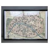 Paris Ses Monuments&county Of London Maps