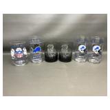 Msu & Detroit Lions Glassware