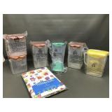 Lock&lock 4pc Tall Canister Storage Set +more