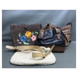 Croft&barrow Woven/embroidered Shoulder Bag & More