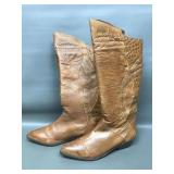 Genuine Leather Womens Cowboy Boots