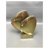 Mid-century Brass Fish Design Inspired By