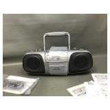 Koss Portable Cd System With Radio+casette
