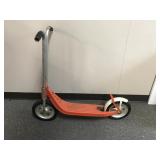Antique Creamsicle Colored Push Scooter