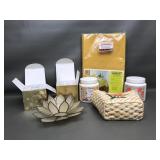 Perlier Mini Lotions, Scotchgard Table Cover &