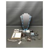Sterling Silver Charm, Guess Earrings+more Vintage