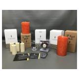 Luminara Faux Rust Candles + More